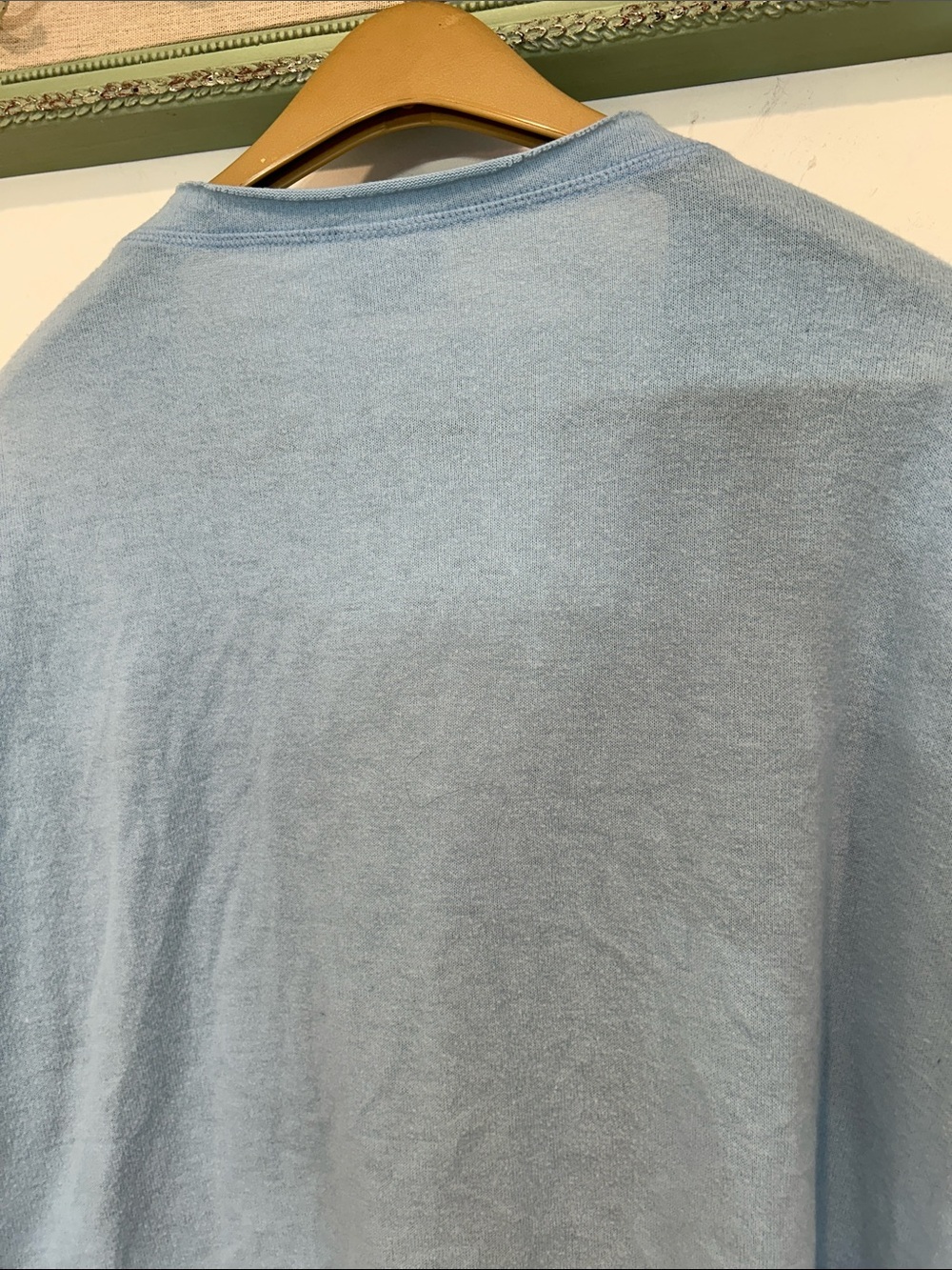 Urban Outfitters out from under Light Blue Button-Front V-Neck Cardigan large - Picture 8 of 8